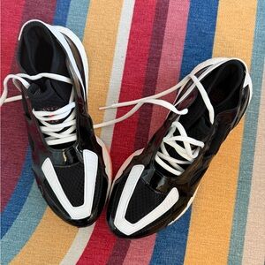 Adidas Black and White Sneakers